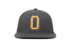 Ligature “0” 3D
    wool baseball cap indicator