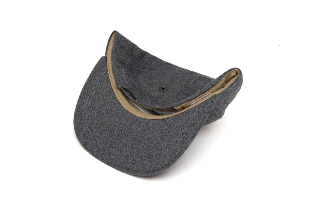 Ligature “0” 3D wool baseball cap