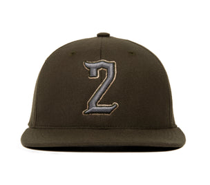 Ligature “2” 3D wool baseball cap