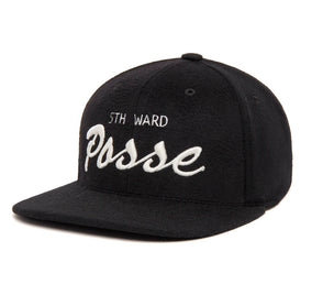 5th Ward Posse 3D Cashmere wool baseball cap