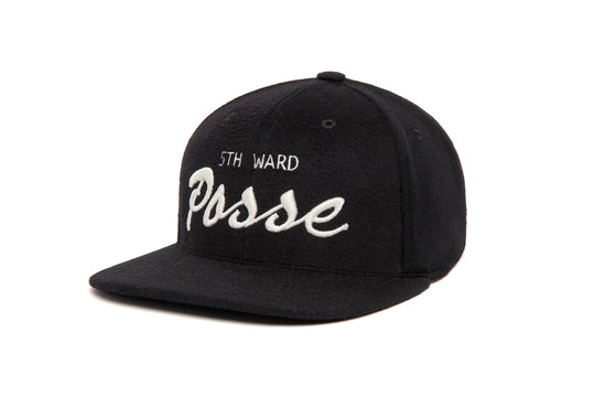 5th Ward Posse 3D Cashmere wool baseball cap