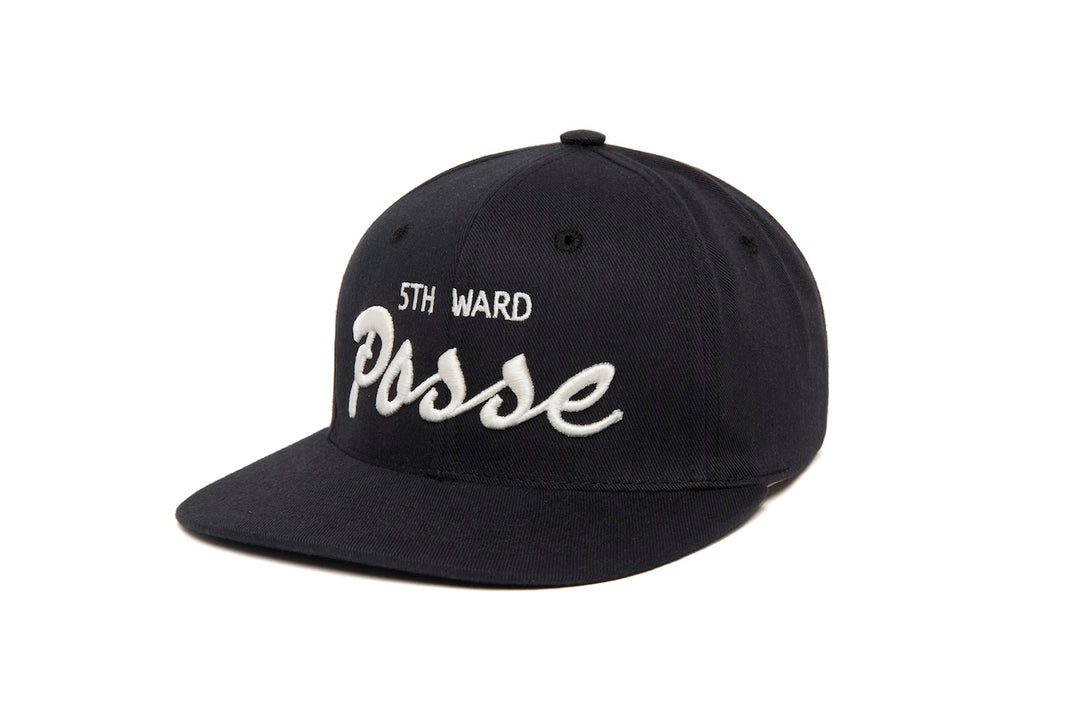 5th Ward Posse 3D Twill wool baseball cap