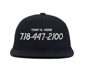 718-447-2100 wool baseball cap