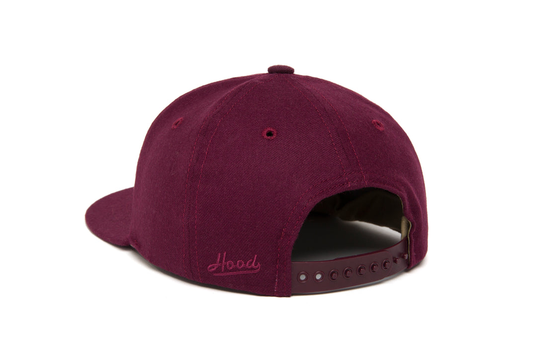 Ligature “7” 3D wool baseball cap