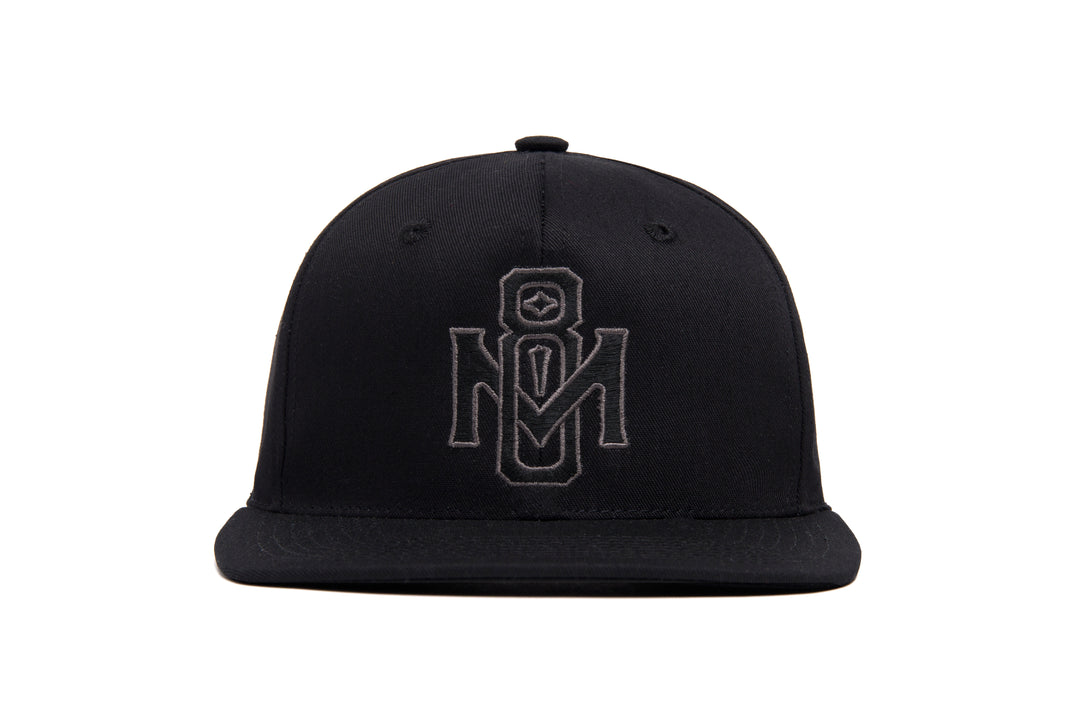 8 Mile Tonal Interlock wool baseball cap