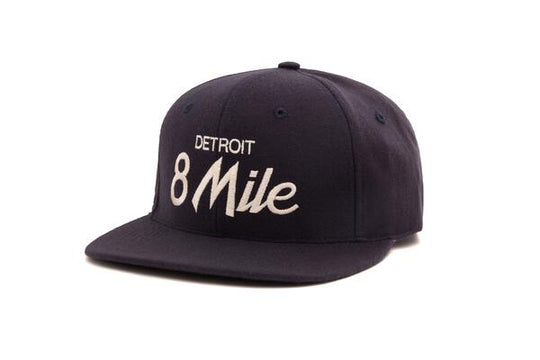 8 Mile wool baseball cap