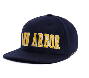 ANN ARBOR wool baseball cap