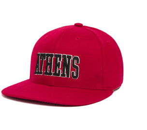 Athens 3D Chain wool baseball cap