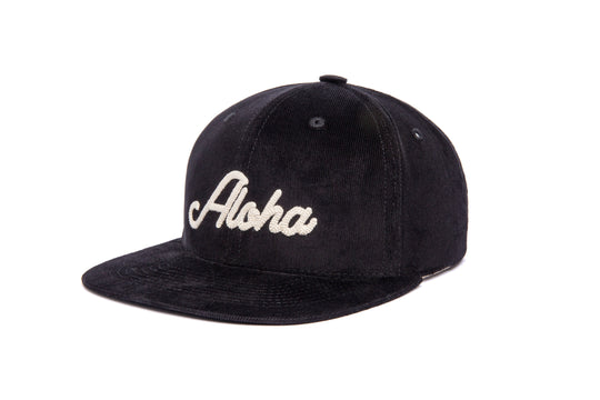 Aloha Journey 3D Chain 21-Wale Cord wool baseball cap