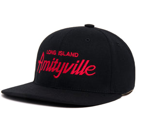 Amityville wool baseball cap