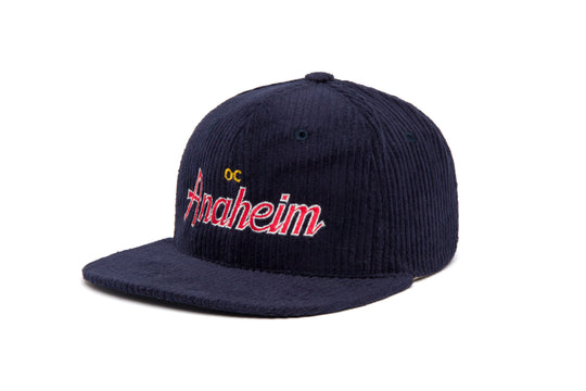 Anaheim 6-Wale Cord wool baseball cap