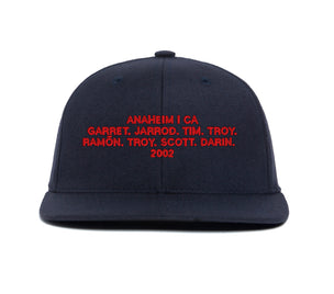 Anaheim 2002 Name wool baseball cap