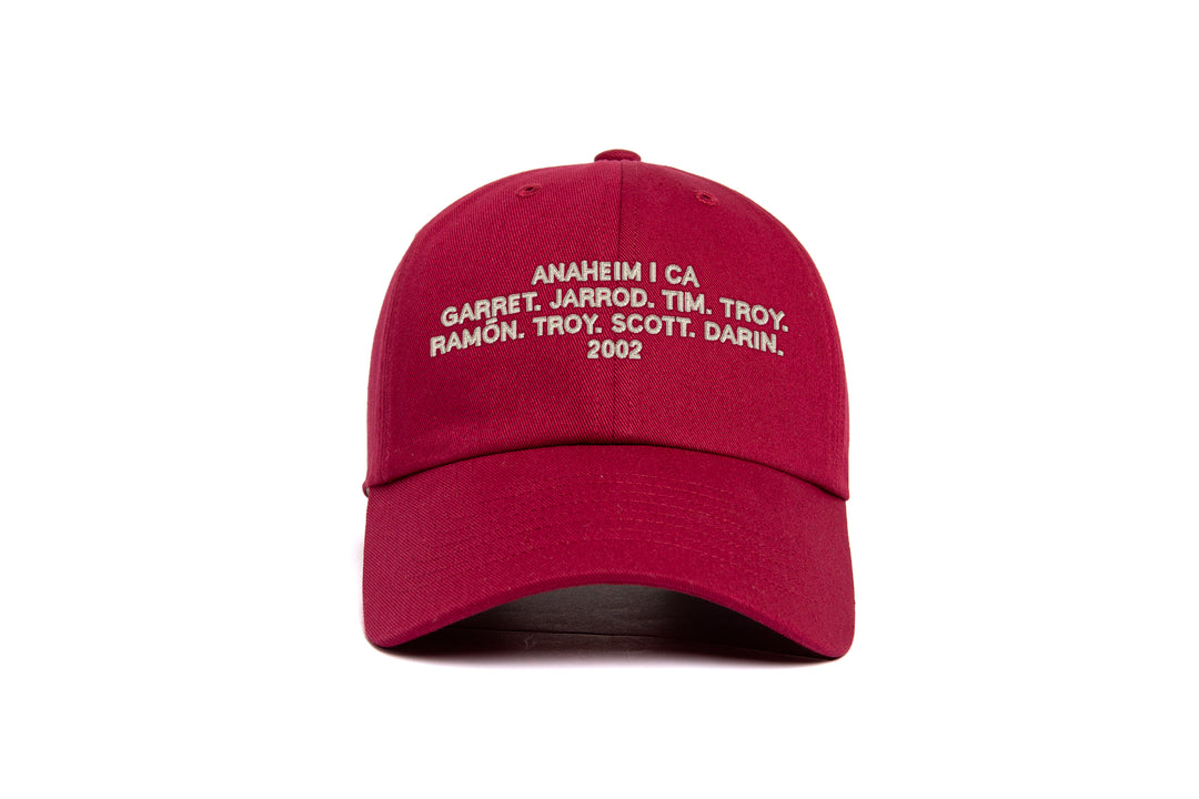 Anaheim 2002 Name Dad II wool baseball cap