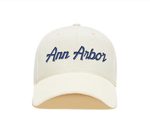 Ann Arbor Chain Snapback Curved wool baseball cap