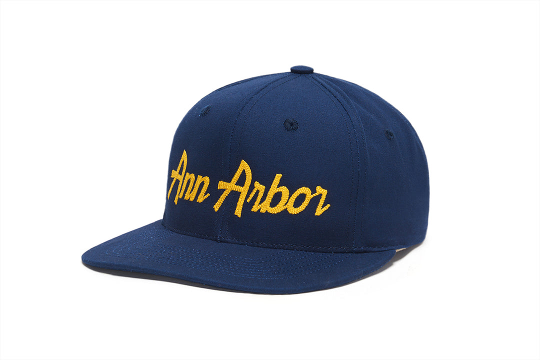 Ann Arbor Chain Canvas wool baseball cap