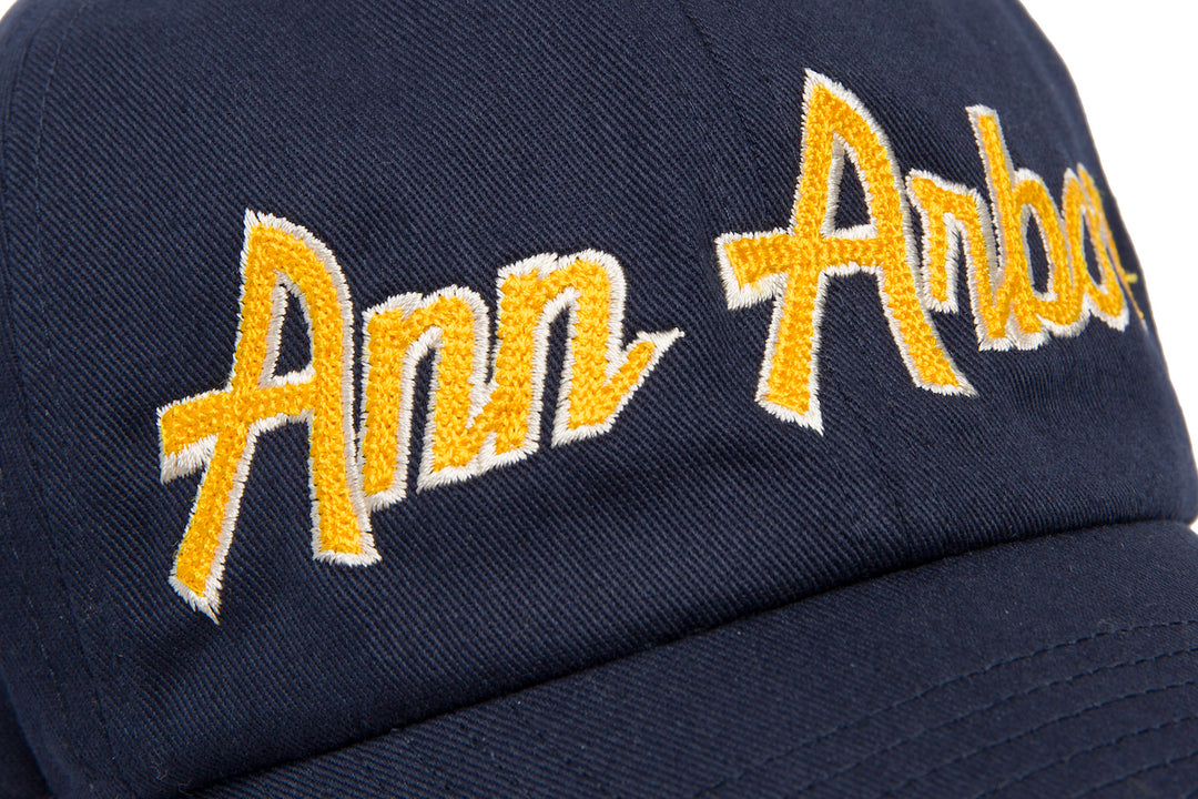 Ann Arbor Chain Dad wool baseball cap