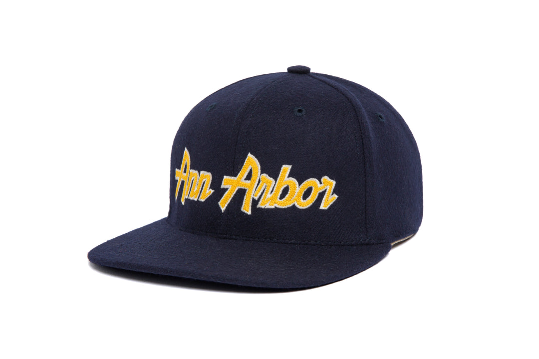 Ann Arbor Chain wool baseball cap