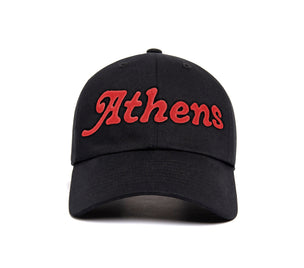 Athens Bubble Chain Dad wool baseball cap