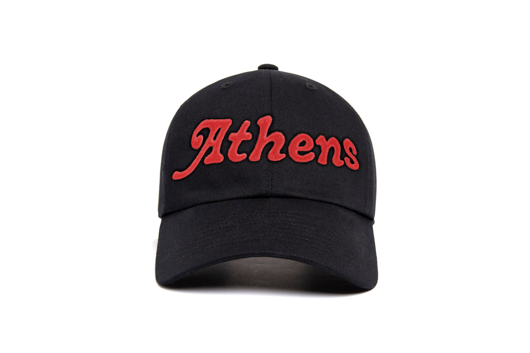 Athens Bubble Chain Dad wool baseball cap