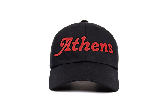 Athens Bubble Chain Dad wool baseball cap