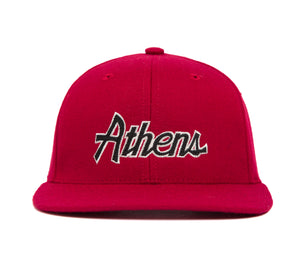 Athens Chain wool baseball cap