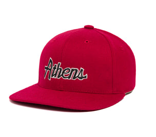 Athens Chain wool baseball cap