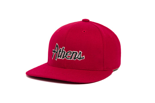 Athens Chain wool baseball cap