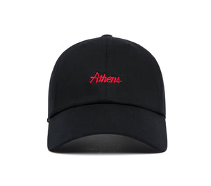 Athens Microscript Dad wool baseball cap