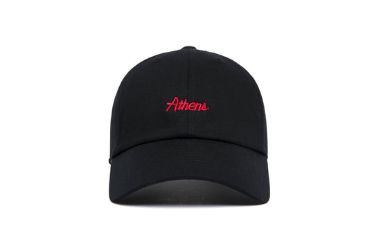 Athens Microscript Dad wool baseball cap