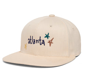 Atlanta Scribble wool baseball cap