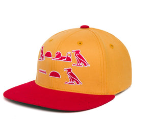 Atlanta Hieroglyphic wool baseball cap