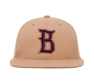 Ligature “B” 3D wool baseball cap