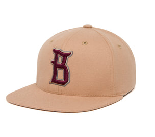 Ligature “B” 3D wool baseball cap