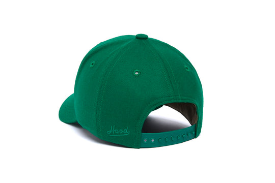 Clean Ball Field Snapback Curved Wool wool baseball cap