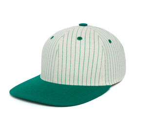 Clean Ball Field Pinstripe Two Tone Wool wool baseball cap