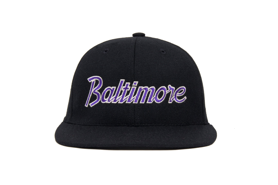 Baltimore wool baseball cap