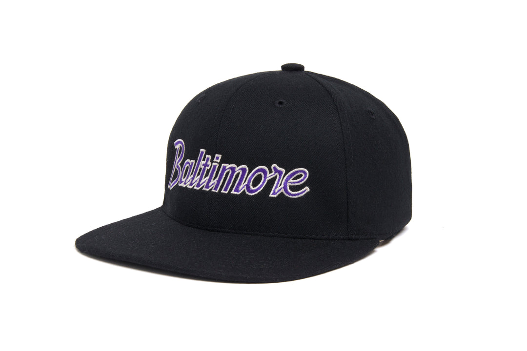 Baltimore wool baseball cap