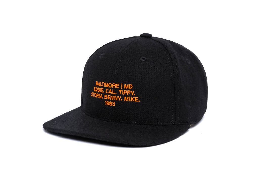 Baltimore 1983 Name II wool baseball cap