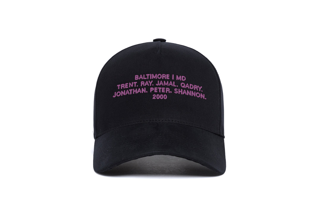 Baltimore 2000 Name 5-Panel wool baseball cap