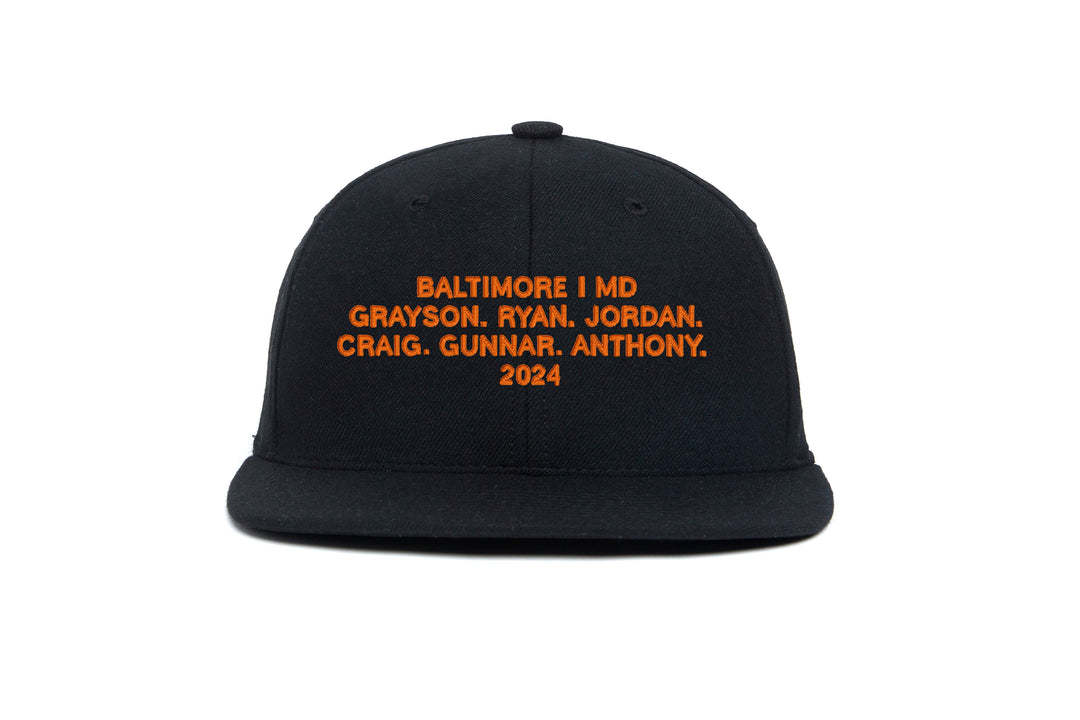 Baltimore 2024 Name wool baseball cap