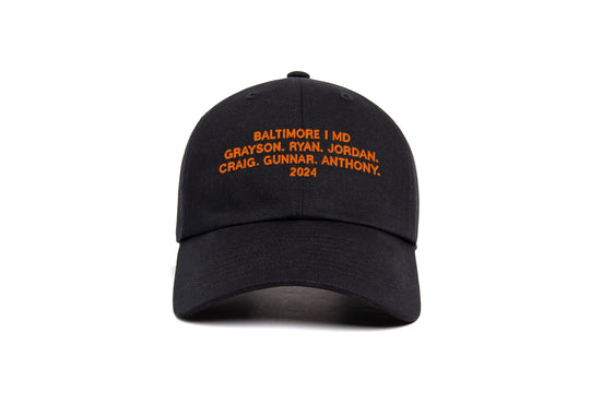 Baltimore 2024 Name Dad wool baseball cap