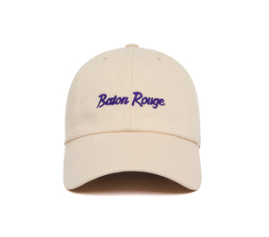 Baton Rouge Microscript Dad wool baseball cap