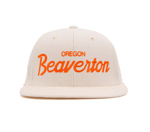 Beaverton wool baseball cap