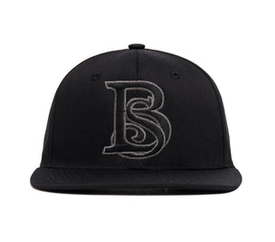 Bed Stuy Tonal Interlock wool baseball cap