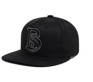 Bed Stuy Tonal Interlock wool baseball cap