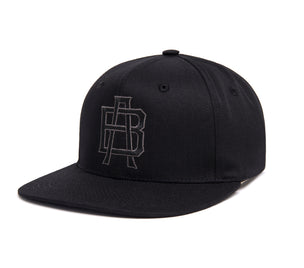 Bel Air Tonal Interlock wool baseball cap