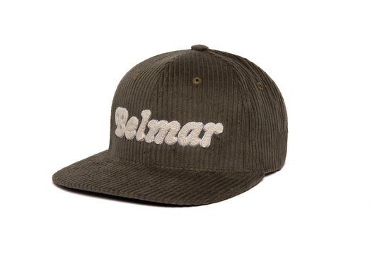 Belmar Bubble 3D Chain 6-Wale Cord wool baseball cap