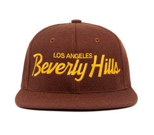 Beverly Hills wool baseball cap