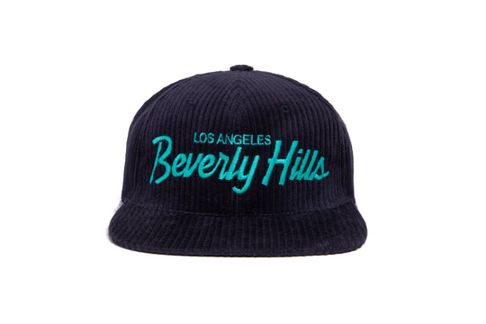 Beverly Hills 6-Wale Cord wool baseball cap