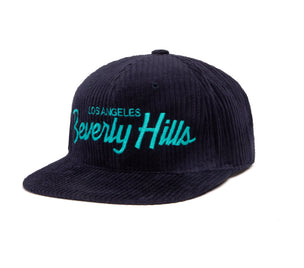 Beverly Hills 6-Wale Cord wool baseball cap